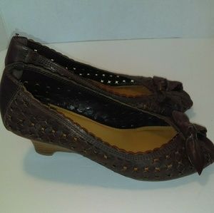 Aerosoles Peep Toe Wedge 7M